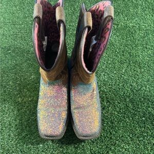 Kids Sparkly Western Boots